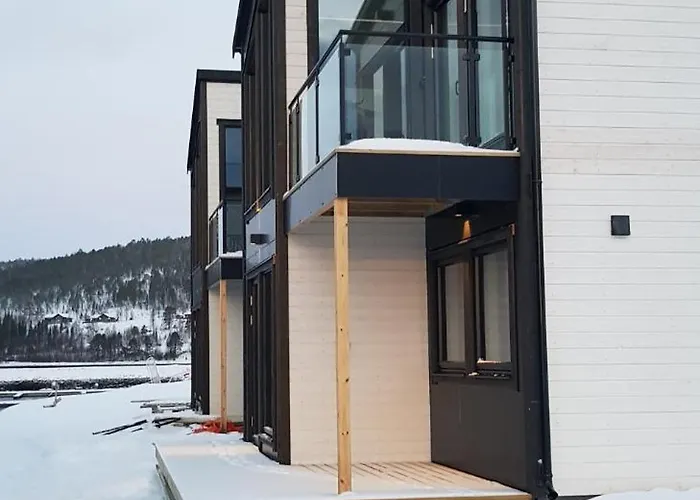 펜션 Malangen Arctic Sealodge 10